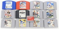 12 Nintendo 64 Games with Memory Card
