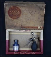 Vintage Nasal Spray Apparatus In Box