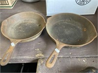 7 Inch And 8 Inch Iron Skillets