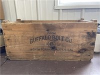 Buffalo Bolt Co Wooden Crate26x12x12