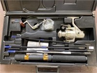 Regal Z 2505st Reel And Fishing Rod With Case