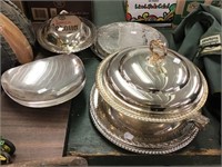 Silver Plated Serving Set