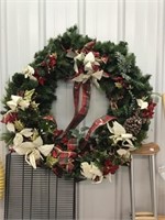 Holiday Wreath, Nativity Scene