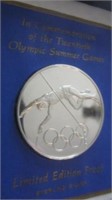 FRANKLIN MINT 20TH SUMMER OLYMPIC GAMES