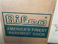 Bilco exterior steel door, new in box