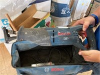 Bosch reciprocating saw with blades in bag