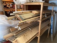 Misc lumber, various sizes