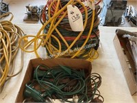 Many extension / drop cords