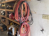 30-amp camper 25’ cord and 3) air hoses