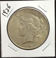 1925 Peace Dollar Coin
