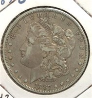 1887-O Morgan Silver Dollar Coin