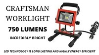 Craftsman LED Work Light 750 Lumens