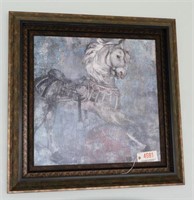 Lot #4681 - Contemporary wall décor of framed