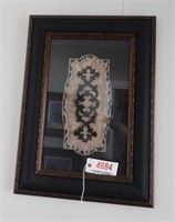 Lot #4684 - Designer style framed wall accent