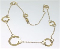 14KT YELLOW GOLD 3.40 GRS 16 INCH NECKLACE
