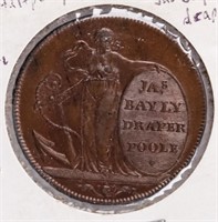Coin 1795 1 Farthing ( 1/4 ) Penny - Token