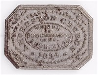 Coin 1834 Anderston Church Communion Token - Rare