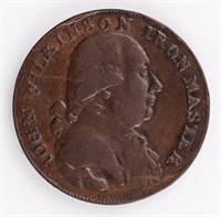 Coin 1793 John Wilkinson Iron Master Token