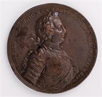 Coin Seven Years War Battle of Prague - Medal