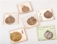 Coin 6 Antique - British & French Medals