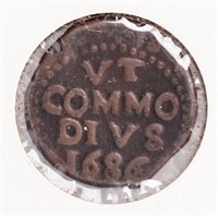 Coin 1686 ITALY States Grano Naples -  Sicily