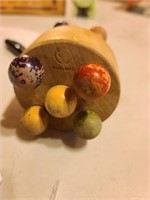 Finland Vintage Wooden Ball and Rod Toy