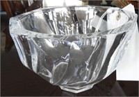 Lot #4749 - Signed Oreffers crystal 6” bowl