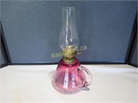 Cranberry Finger Oil Lamp