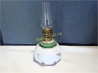 Victorian Milkglass Oil Lamp