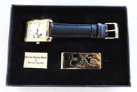 Lot #4789 - Mickey Mouse Watch and Money clip