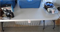 Lot #4802 - Lifetime 6ft folding plastic table