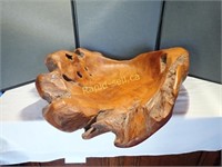Large Burl Wood Bowl