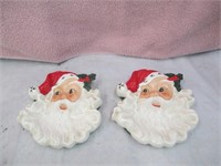 Vintage Ceramic Santa Christmas Decor