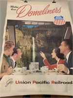 UNION PACIFIC RAILROAD POSTER  35" x 25"