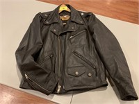 HARLEY DAVIDSON LEATHER JACKET (M) MADE IN U.S.A.