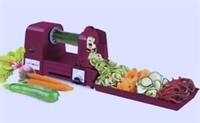 Simply Ming Red Automatic Electric Spiralizer New