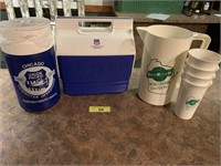 UNION PACIFIC, NORTHWESTERN COOLERS, PITCHER