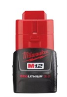 Milwaukee M12 Red Lithium Cp3.0 Battery