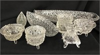 8 pc boat motif hors d'oeuvres set