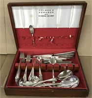 Holmes & Edwards silverware for 12