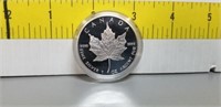 1989 Canada Proof Silver Maple Leaf $5 .999 Fine