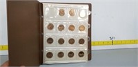 Vintage Canada Dollar Collection In Brown Folder