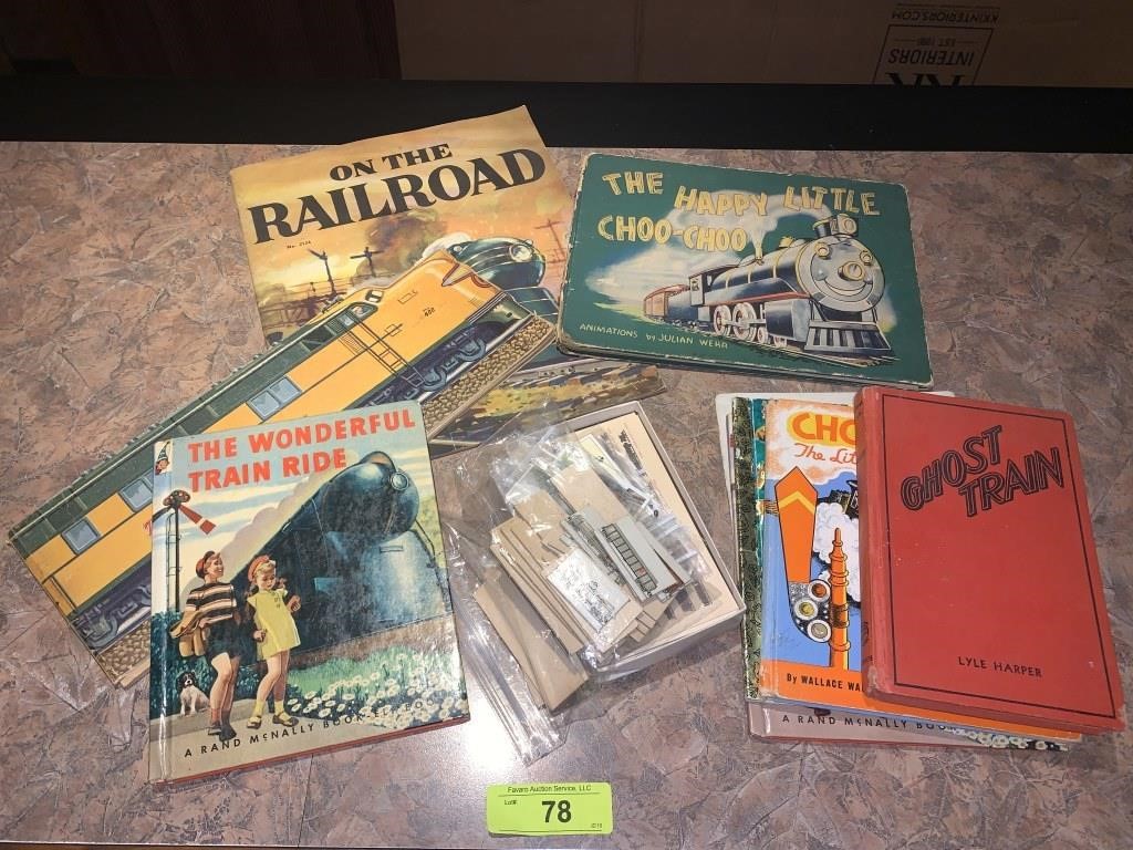 Vntg Railroad,  Antiques & Collectibles - Jim Halpin Estate