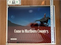 LARGE AUTHENTIC MARLBORO PHOTO