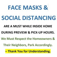 PLEASE WEAR YOUR MASK & MANTAIN SOCIAL DISTANCING