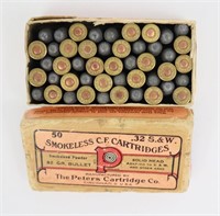 32 S&W Peters Smokeless in Original Box