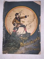 NPR THRO' WONDERLAND W/ LEIUT. SCHWATKE BOOK 1886