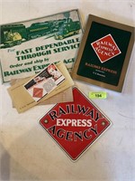 RAILWAY EXPRESS AGENCY ITEMS-OLD & REPRO