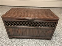 PIER 1 IMPORTS CHEST- TRUNK 34 X 19 X 20