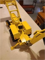1975 Ertl Ford 7500 Tractor with Scoop and Backhoe